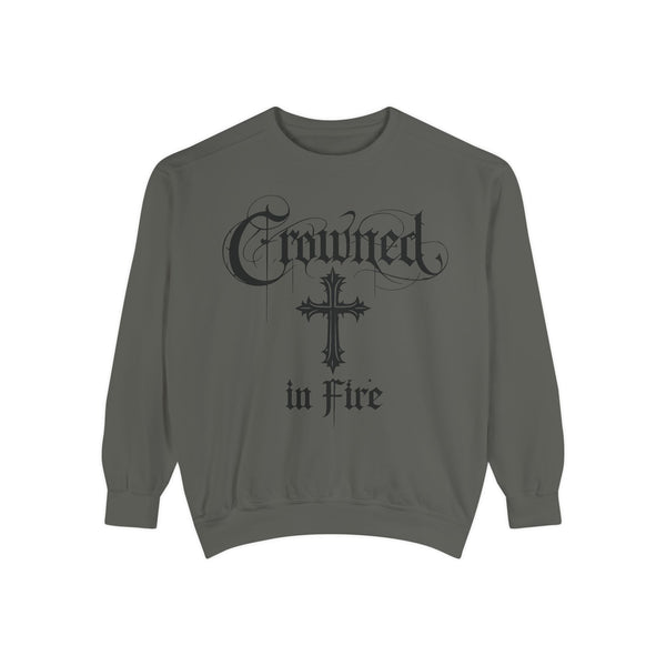 Iconic Crowned In Fire Sweater